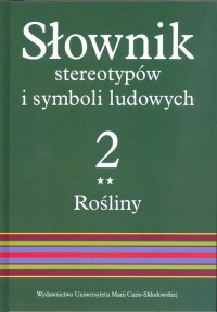 Słownik stereotypów i symboli ludowych. - okładka książki
