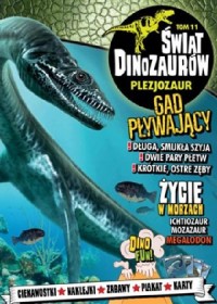 Świat Dinozaurów cz. 11 Plezjozaur. - okładka książki