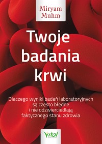 Twoje badania krwi - okładka książki