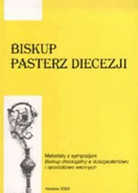 Biskup Pasterz Diecezji - okładka książki