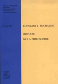 Histoire de la Philosophie - okładka książki