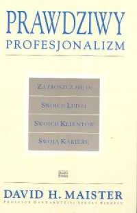 Prawdziwy profesjonalizm - okładka książki
