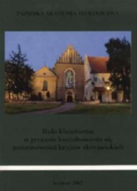 Rola klasztorów w procesie kształtowania - okładka książki
