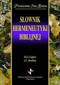 Słownik hermeneutyki biblijnej. - okładka książki