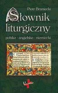 Słownik liturgiczny polsko-angielsko-niemiecki - okładka książki