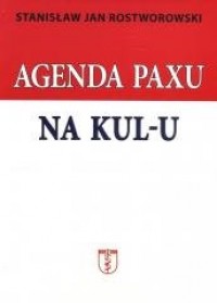 Agenda Paxu na KUL-u - okładka książki