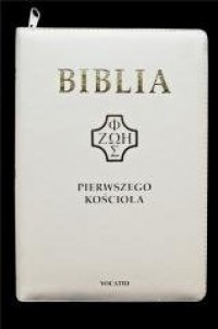 Biblia pierwszego Kościoła - okładka książki