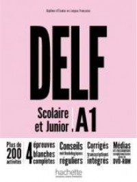 DELF A1 Scolaire & Junior NE. Podręcznik - okładka podręcznika