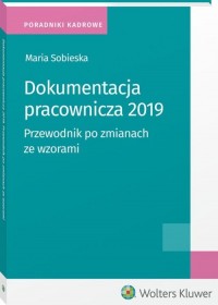 Dokumentacja pracownicza 2019. - okładka książki