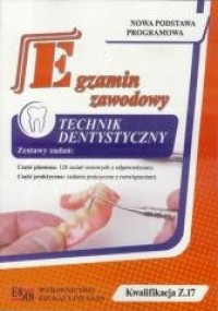 Egzamin zawodowy.Technik dentystyczny - okładka podręcznika