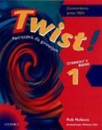 Twist 1 SB OXFORD - okładka podręcznika