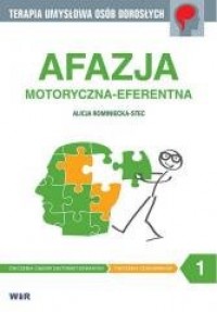 Afazja motoryczna - eferentna cz. - okładka książki