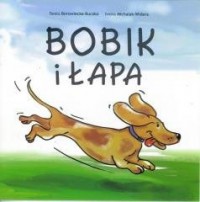 Bobik i łapa - okładka książki