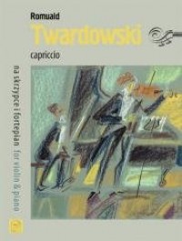 Capriccio na skrzypce i fortepian - okładka podręcznika