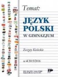 Język Polski w Gimnazjum nr 4 2015/2016 - okładka podręcznika