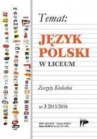 Język Polski w Liceum nr 3 2015/2016 - okładka podręcznika