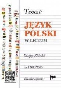 Język Polski w Liceum nr 1 2015/2016 - okładka podręcznika