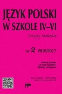 Język Polski w Szkole IV-VI nr - okładka podręcznika