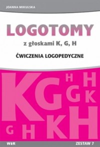 LOGOTOMY z głoskami K,G,H - okładka książki