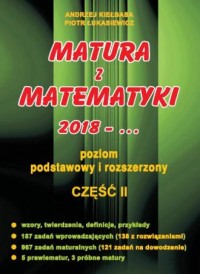 Matura z Matematyki cz. 2 - okładka podręcznika