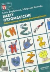 Ortograffiti SP. Karty ortomagiczne - okładka podręcznika