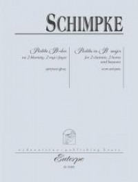 Partita B-dur na 2 klarnety, 2 - okładka podręcznika