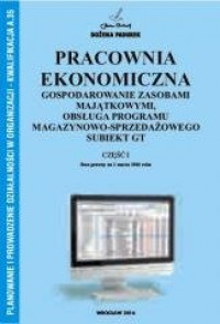 Pracownia Ekonomiczna cz. I. Gospodarowanie - okładka podręcznika