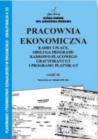 Pracownia Ekonomiczna cz. III. - okładka podręcznika