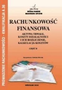 Rachunkowość Finansowa cz. II - okładka podręcznika