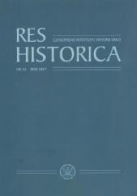 Res Historica. Tom 43 - okładka książki