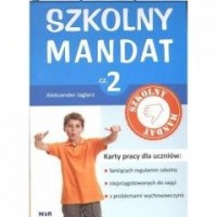 Szkolny mandat cz. 2. Karty pracy - okładka książki