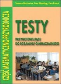 Testy przygotowujące do egzaminu - okładka podręcznika