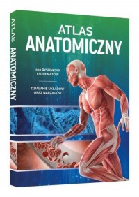 Atlas anatomiczny - okładka książki