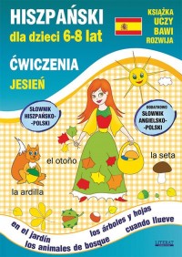 Hiszpański dla dzieci 6-8 lat Ćwiczenia - okładka podręcznika