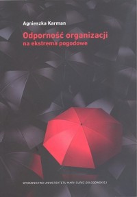 Odporność organizacji na ekstrema - okładka książki