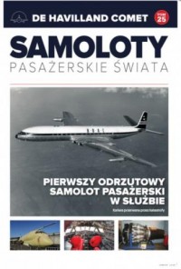 Samoloty pasażerskie świata 25 - okładka książki