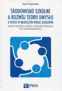 Środowisko szkolne a rozwój teorii - okładka książki