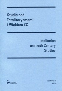 Studia nad Totalitaryzmami i Wiekiem - okładka książki