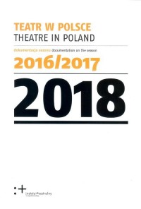 Teatr w Polsce 2018. Dokumentacja - okładka książki