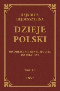 Dzieje Polski od śmierci Zygmunta - okładka książki