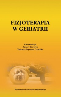Fizjoterapia w geriatrii - okładka książki