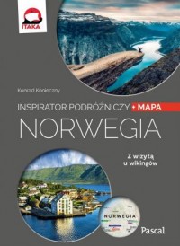 Norwegia. Inspirator podróżniczy - okładka książki