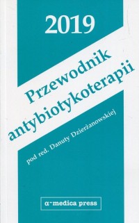 Przewodnik antybiotykoterapii 2019 - okładka książki
