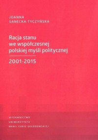 Racja stanu we współczesnej polskiej - okładka książki