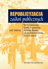 Republicyzacja zadań publicznych - okładka książki