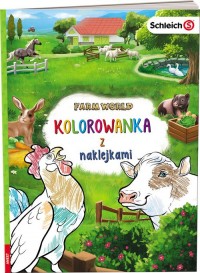 Schleich Farm World. Kolorowanka - okładka książki