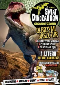 Świat Dinozaurów 12. Gigantozaur - okładka książki