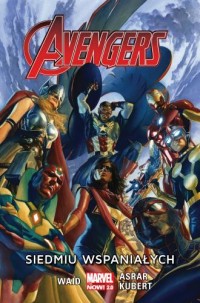 Avengers Siedmiu wspaniałych - okładka książki
