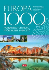 Europa 1000 miejsc, które musisz - okładka książki