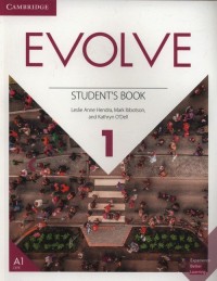 Evolve 1. Students Book - okładka podręcznika